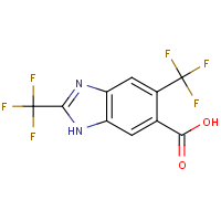 CAS:1309602-77-4 | PC450136 | 2,5-Bis(trifluoromethyl)-1H-benzimidazolyl-6-carboxylic acid