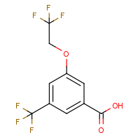 CAS: 2375008-65-2 | PC45030 | 3-(2,2,2-Trifluoroethoxy)-5-(trifluoromethyl)benzoic acid