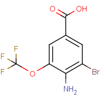 CAS: 453565-89-4 | PC45031 | 4-Amino-3-bromo-5-(trifluoromethoxy)benzoic acid