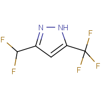 CAS: 1015780-64-9 | PC450495 | 3-(Difluoromethyl)-5-(trifluoromethyl)-1H-pyrazole