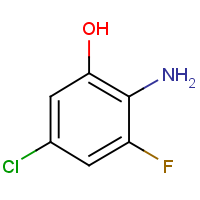 CAS: 186309-72-8 | PC45179 | 2-Amino-5-chloro-3-fluorophenol