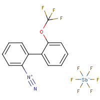 CAS:175676-17-2 | PC4599 | 2-(Trifluoromethoxy)biphenyl-2'-diazonium hexafluoroantimonate