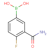 CAS: 874219-34-8 | PC4611 | 3-Carbamoyl-4-fluorobenzeneboronic acid