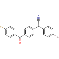 CAS:339115-52-5 | PC4612 | 2-(4-Bromophenyl)-2-[4-(4-fluorobenzoyl)phenyl]acetonitrile