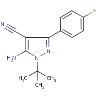 CAS: 320422-34-2 | PC4615 | 5-Amino-1-(tert-butyl)-3-(4-fluorophenyl)-1H-pyrazole-4-carbonitrile