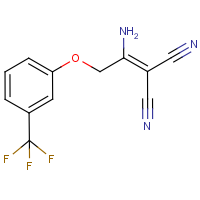 CAS: 343375-42-8 | PC4616 | 2-{1-Amino-2-[3-(trifluoromethyl)phenoxy]ethylidene}malononitrile