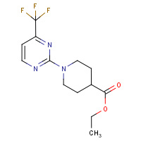 CAS:215654-84-5 | PC4631 | Ethyl N-[4-(trifluoromethyl)pyrimid-2-yl]piperidine-4-carboxylate
