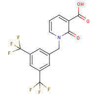 CAS:338781-55-8 | PC4635 | 1-[3,5-Bis(trifluoromethyl)benzyl]pyrid-2-one-3-carboxylic acid