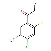 CAS:338982-26-6 | PC4637 | 4-Chloro-2-fluoro-5-methylphenacyl bromide