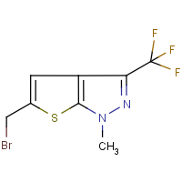 CAS: 338982-24-4 | PC4639 | 5-(Bromomethyl)-1-methyl-3-(trifluoromethyl)-1H-thieno[2,3-c]pyrazole