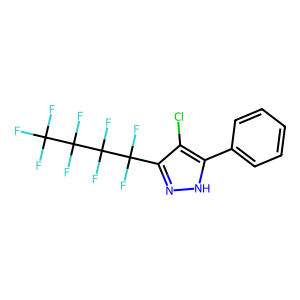 CAS:1029636-15-4 | PC4665 | 4-Chloro-3-perfluorobutyl-5-phenyl-1H-pyrazole