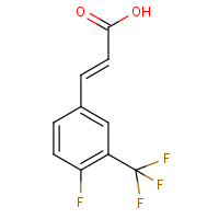 CAS:239463-90-2 | PC4721 | 4-Fluoro-3-(trifluoromethyl)cinnamic acid