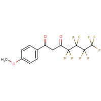 CAS: 886762-16-9 | PC4766 | 1-(4-Methoxyphenyl)-2H,2H-perfluoroheptane-1,3-dione
