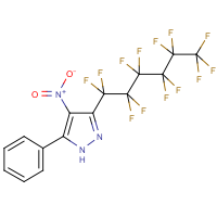 CAS:1029636-56-3 | PC4781 | 4-Nitro-3-perfluorohexyl-5-phenyl-1H-pyrazole