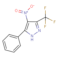 CAS: 261761-21-1 | PC4784 | 4-Nitro-3-trifluoromethyl-5-phenylpyrazole