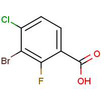 CAS: 1677706-23-8 | PC48027 | 3-Bromo-4-chloro-2-fluorobenzoic acid
