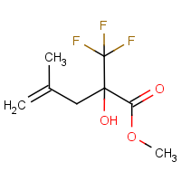 CAS: 117015-42-6 | PC4806 | Methyl 2-hydroxy-4-methyl-2-(trifluoromethyl)pent-4-enoate