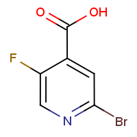 CAS: 885588-12-5 | PC48293 | 2-Bromo-5-fluoroisonicotinic acid