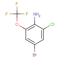 CAS: 885266-98-8 | PC48298 | 4-Bromo-2-chloro-6-(trifluoromethoxy)aniline