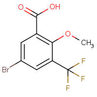 CAS:1445995-86-7 | PC48352 | 5-Bromo-2-methoxy-3-(trifluoromethyl)benzoic acid