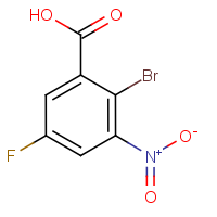 CAS: 1055331-73-1 | PC48391 | 2-Bromo-5-fluoro-3-nitrobenzoic acid