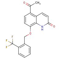 CAS:1312117-85-3 | PC48435 | 5-Acetyl-8-{[2-(trifluoromethyl)benzyl]oxy}quinolin-2(1H)-one