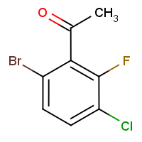 CAS:1540199-39-0 | PC48451 | 6'-Bromo-3'-chloro-2'-fluoroacetophenone