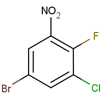CAS: 1435806-75-9 | PC48469 | 5-Bromo-3-chloro-2-fluoronitrobenzene
