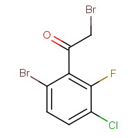 CAS:1804382-46-4 | PC48480 | 6-Bromo-3-chloro-2-fluorophenacyl bromide