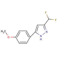 CAS:1029636-42-7 | PC4849 | 3-Difluoromethyl-5-(4-methoxyphenyl)pyrazole