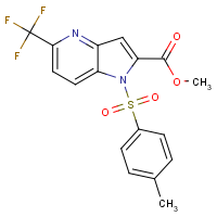 CAS: 952182-33-1 | PC48513 | Methyl 1-(toluene-4-sulphonyl)-5-(trifluoromethyl)-4-azaindole-2-carboxylate
