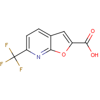 CAS: 952182-47-7 | PC48514 | 6-(Trifluoromethyl)furo[2,3-b]pyridine-2-carboxylic acid