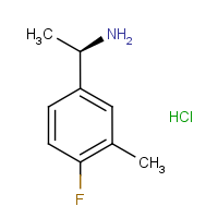 CAS:1213096-70-8 | PC48532 | (1R)-1-(4-Fluoro-3-methylphenyl)ethylamine hydrochloride