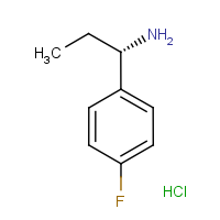 CAS: 1145786-74-8 | PC48539 | (1S)-1-(4-Fluorophenyl)propylamine hydrochloride