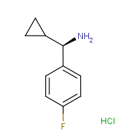 CAS: 1269437-73-1 | PC48545 | (R)-Cyclopropyl(4-fluorophenyl)methylamine hydrochloride