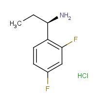 CAS: 1309598-65-9 | PC48553 | (1R)-1-(2,4-Difluorophenyl)propylamine hydrochloride