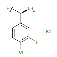 CAS: 1253790-80-5 | PC48555 | (1R)-1-(4-Chloro-3-fluorophenyl)ethylamine hydrochloride