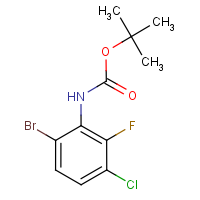 CAS:1820705-04-1 | PC48558 | 6-Bromo-3-chloro-2-fluoroaniline, N-BOC protected