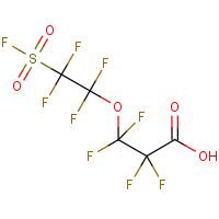 CAS:1029569-78-5 | PC48563 | 2,2,3,3-Tetrafluoro-3-[1,1,2,2-tetrafluoro-2-(fluorosulphonyl)ethoxy]propanoic acid