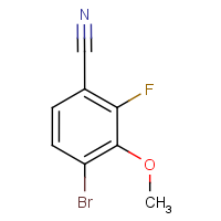 CAS: 1426073-33-7 | PC48591 | 4-Bromo-2-fluoro-3-methoxybenzonitrile