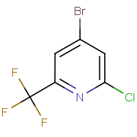 CAS: 1196153-93-1 | PC48601 | 4-Bromo-2-chloro-6-(trifluoromethyl)pyridine