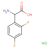 CAS:1374651-47-4 | PC48607 | 2,4-Difluoro-DL-phenylglycine hydrochloride
