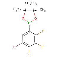 CAS:1073339-18-0 | PC48626 | 2-(5-Bromo-2,3,4-trifluorophenyl)-4,4,5,5-tetramethyl-1,3,2-dioxaborolane