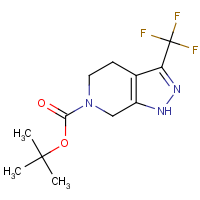 CAS: 733757-89-6 | PC48634 | tert-Butyl 3-(trifluoromethyl)-1,4,5,7-tetrahydro-6H-pyrazolo[3,4-c]pyridine-6-carboxylate