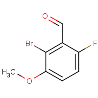 CAS: 154650-22-3 | PC48652 | 2-Bromo-6-fluoro-3-methoxybenzaldehyde