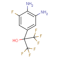 CAS:2366994-07-0 | PC48660 | 2-(3,4-Diamino-5-fluorophenyl)-1,1,1,3,3,3-hexafluoropropan-2-ol