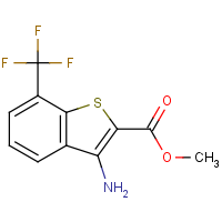 CAS:2379918-54-2 | PC48670 | Methyl 3-amino-7-(trifluoromethyl)-1-benzothiophene-2-carboxylate