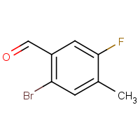 CAS: 916792-21-7 | PC48739 | 2-Bromo-5-fluoro-4-methylbenzaldehyde