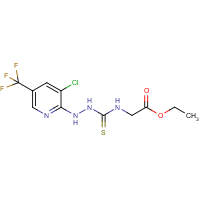 CAS: 321433-74-3 | PC4878 | 1-[3-Chloro-5-(trifluoromethyl)pyridin-2-yl]-4-(ethoxycarbonylmethyl)-3-thiosemicarbazide
