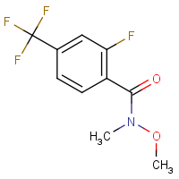 CAS:198967-27-0 | PC48782 | 2-Fluoro-N-methoxy-N-methyl-4-(trifluoromethyl)benzamide